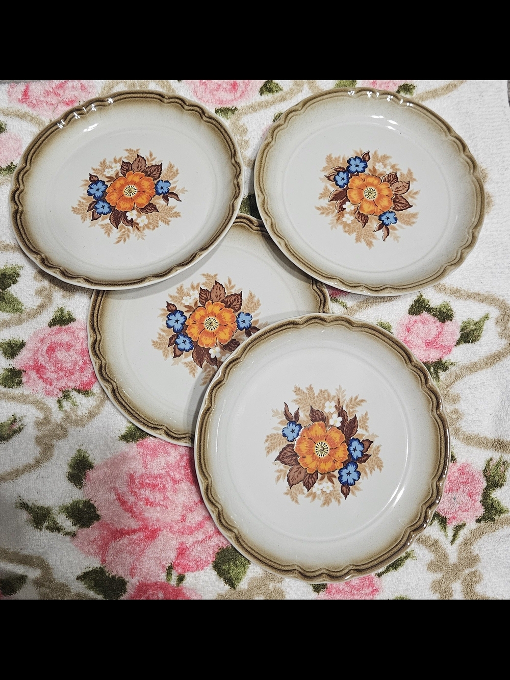Vintage Mikasa Dessert Plates